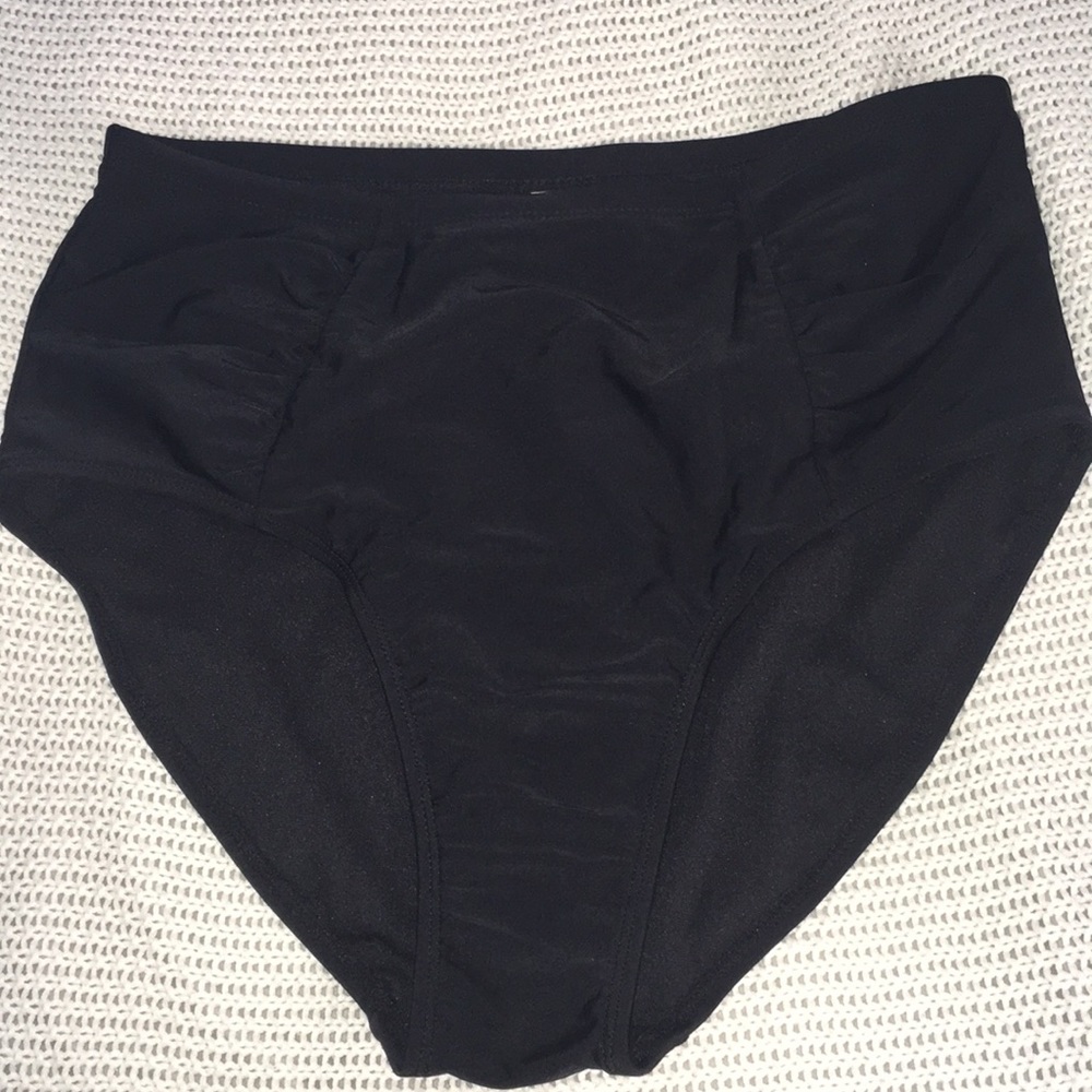 High waisted bikini bottom